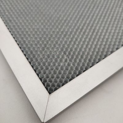 বড় আকার1000x800mm অ্যালুমিনিয়াম মধুচক্র ফিল্টার মধুচক্র কোর ফটোক্যাটালিস্ট ফিল্টার