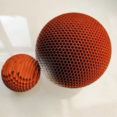 1200x600mm Nomex মধুচক্র কোর উপাদান বিশেষ আকৃতি