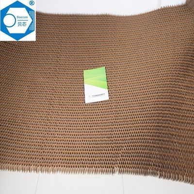 দরজা ভরাট উপাদান জন্য অতিরিক্ত পুরু 90mm স্বাভাবিক কাগজ মধুচক্র কোর