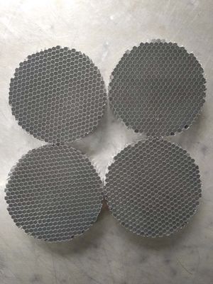 অক্সিজেন জেনারেটর সরঞ্জামের জন্য ৩০মিমি ব্যাসের বৃত্তাকার অ্যালুমিনিয়াম মৌচাকৃতির ল্যুভার