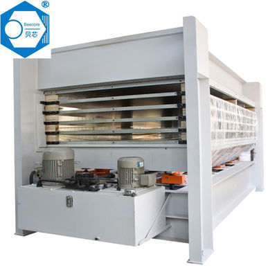 যৌগিক হট প্রেসিং 100T মধুচক্র প্যানেল মেশিন