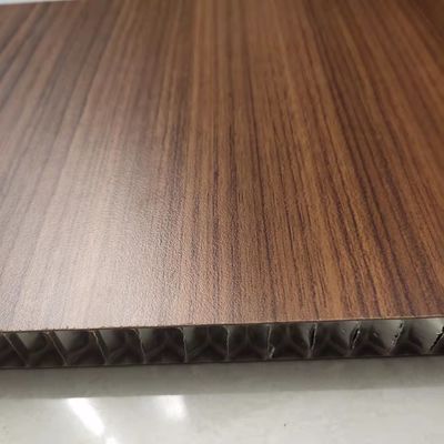 কাঠের শস্য HPL মধুচক্র বোর্ড 1200x1300mm প্রসাধন জন্য