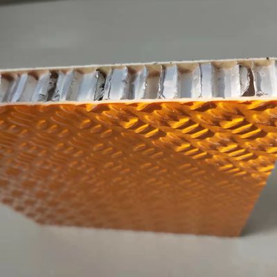 রেল ট্রানজিট অভ্যন্তরীণ মেঝে জন্য 32mm 48mm FRP মধুচক্র প্যানেল