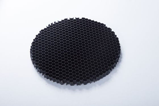 অ্যালুমিনিয়াম মধুচক্র কোর Louver কাস্টমাইজড বিভিন্ন ব্যাসার্ধ